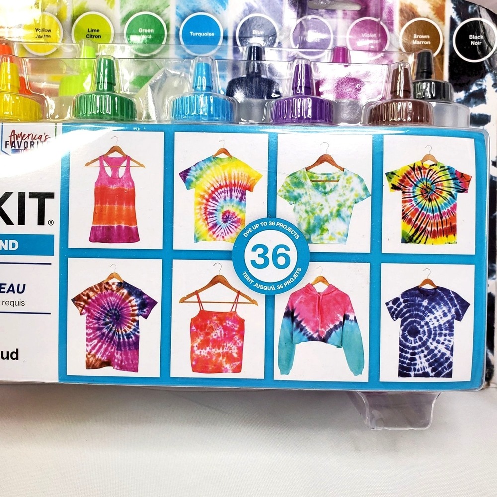 Tulip One-Step Tie-Dye Kit 70-Piece Super Big No Presoaking Required - Picture 5 of 11